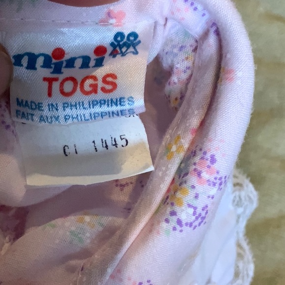 Vintage Baby Dress and Bib Set - Picture 4 of 5